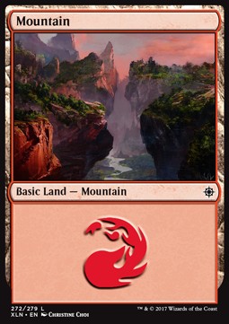 Mountain (V.1)⁣ - Ixalan⁣ (Land)⁣ [272]