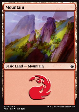 Mountain (V.4)⁣ - Ixalan⁣ (Land)⁣ [275]