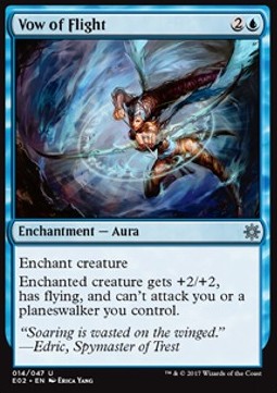 Vow of Flight - Explorers of Ixalan (Uncommon) [E02-14]