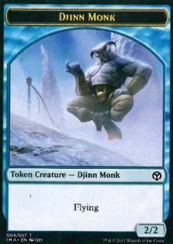 Djinn Monk Token (Blue 2/2) - Iconic Masters (Token) [IMA-T04]
