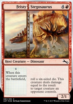 Feisty Stegosaurus⁣ - Unstable⁣ (Common)⁣ [81]
