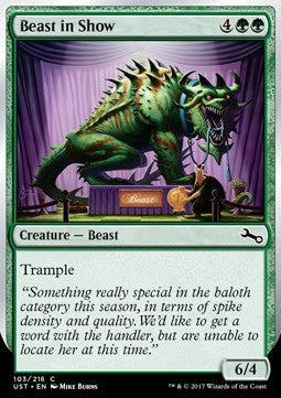 Beast in Show (V.2)⁣ - Unstable⁣ (Common)⁣ [103]