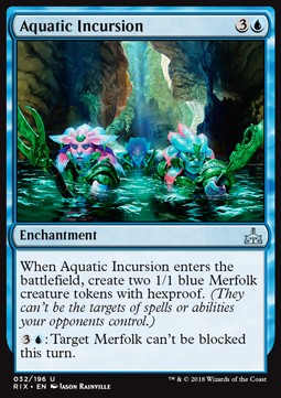 Aquatic Incursion⁣ - Rivals of Ixalan⁣ (Uncommon)⁣ [32]