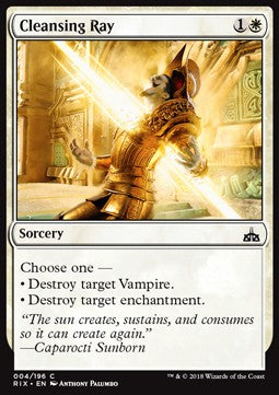 Cleansing Ray⁣ - Rivals of Ixalan⁣ (Common)⁣ [4]