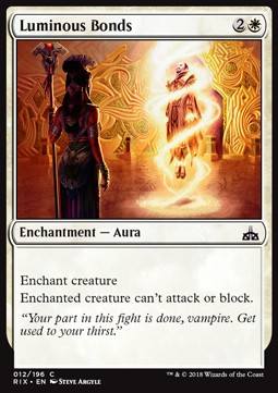 Luminous Bonds⁣ - Rivals of Ixalan⁣ (Common)⁣ [12]