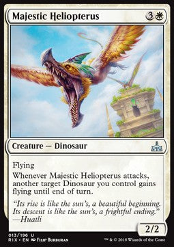 Majestic Heliopterus⁣ - Rivals of Ixalan⁣ (Uncommon)⁣ [13]