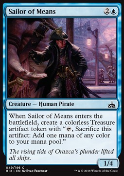 Sailor of Means⁣ - Rivals of Ixalan⁣ (Common)⁣ [49]