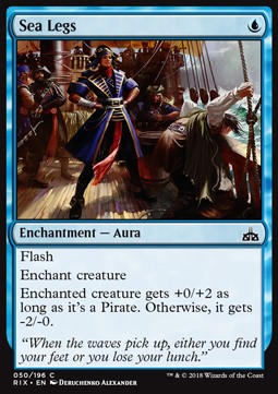 Sea Legs⁣ - Rivals of Ixalan⁣ (Common)⁣ [50]