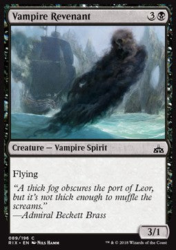 Vampire Revenant⁣ - Rivals of Ixalan⁣ (Common)⁣ [89]