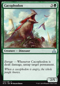 Cacophodon⁣ - Rivals of Ixalan⁣ (Uncommon)⁣ [123]