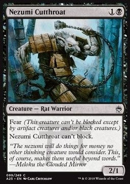 Nezumi Cutthroat⁣ - Masters 25⁣ (Common)⁣ [99]