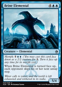 Brine Elemental⁣ - Masters 25⁣ (Uncommon)⁣ [47]