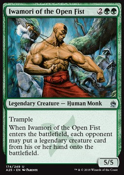 Iwamori of the Open Fist⁣ - Masters 25⁣ (Uncommon)⁣ [174]