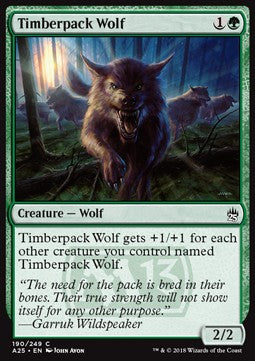 Timberpack Wolf⁣ - Masters 25⁣ (Common)⁣ [190]
