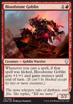 Bloodstone Goblin⁣ - Dominaria⁣ (Common)⁣ [115]