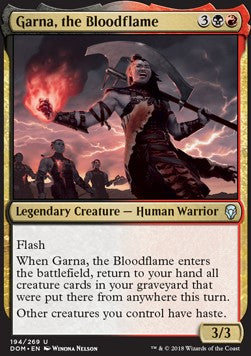Garna, the Bloodflame⁣ - Dominaria⁣ (Uncommon)⁣ [194]