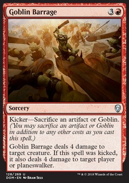 Goblin Barrage⁣ - Dominaria⁣ (Uncommon)⁣ [128]