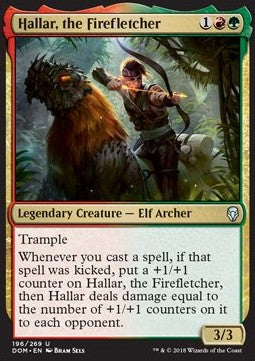 Hallar, the Firefletcher⁣ - Dominaria⁣ (Uncommon)⁣ [196]