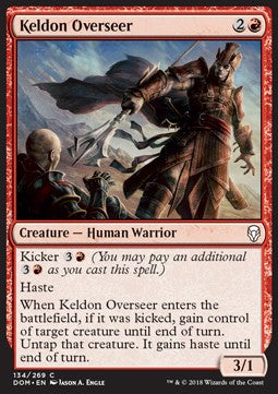 Keldon Overseer⁣ - Dominaria⁣ (Common)⁣ [134]