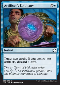 Artificer's Epiphany⁣ - Duel Decks: Elves vs. Inventors⁣ (Common)⁣ [36]