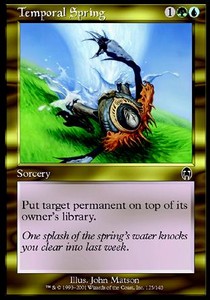 Temporal Spring - Apocalypse (Common) [APC-125]