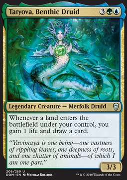 Tatyova, Benthic Druid⁣ - Dominaria⁣ (Uncommon)⁣ [206]