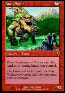 Kavu Scout⁣ - Invasion⁣ (Common)⁣ [151]