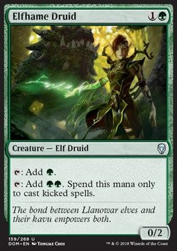 Elfhame Druid⁣ - Dominaria⁣ (Uncommon)⁣ [159]
