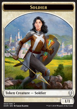 Soldier Token (White 1/1)⁣ - Dominaria⁣ (Token)⁣ [T03]