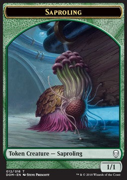 Saproling Token (Green 1/1) (V.2)⁣ - Dominaria⁣ (Token)⁣ [T12]
