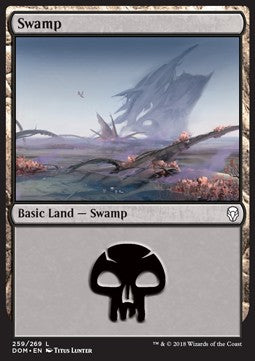 Swamp (V.2)⁣ - Dominaria⁣ (Land)⁣ [259]