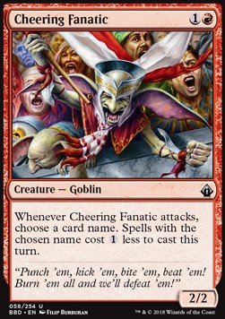 Cheering Fanatic⁣ - Battlebond⁣ (Uncommon)⁣ [58]