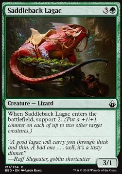Saddleback Lagac⁣ - Battlebond⁣ (Common)⁣ [211]