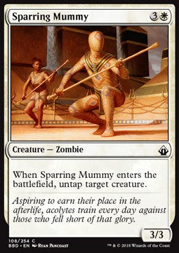 Sparring Mummy⁣ - Battlebond⁣ (Common)⁣ [108]