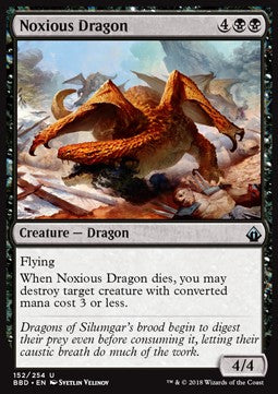 Noxious Dragon⁣ - Battlebond⁣ (Uncommon)⁣ [152]