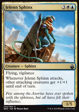 Jelenn Sphinx⁣ - Battlebond⁣ (Uncommon)⁣ [224]