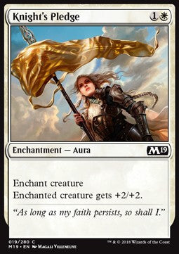 Knight's Pledge⁣ - Core 2019⁣ (Common)⁣ [19]