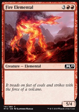 Fire Elemental⁣ - Core 2019⁣ (Common)⁣ [141]