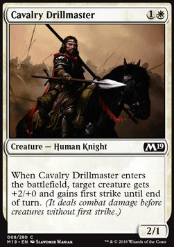 Cavalry Drillmaster⁣ - Core 2019⁣ (Common)⁣ [8]