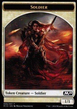 Soldier Token (White 1/1)