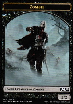Zombie Token (Black 2/2)⁣ - Core 2019⁣ (Token)⁣ [T08]