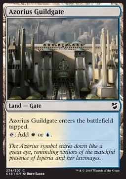Azorius Guildgate⁣ - Commander 2018⁣ (Common)⁣ [234]