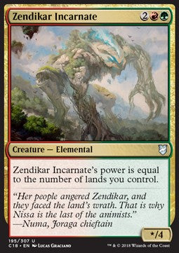 Zendikar Incarnate⁣ - Commander 2018⁣ (Uncommon)⁣ [195]