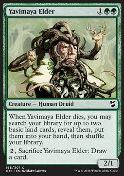 Yavimaya Elder⁣ - Commander 2018⁣ (Common)⁣ [166]
