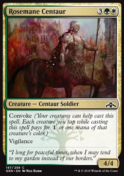 Rosemane Centaur⁣ - Guilds of Ravnica⁣ (Common)⁣ [197]