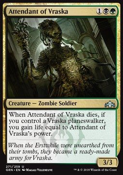 Attendant of Vraska⁣ - Guilds of Ravnica: Extras⁣ (Uncommon)⁣ [271]
