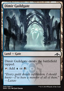 Dimir Guildgate (V.1)⁣ - Guilds of Ravnica⁣ (Common)⁣ [245]