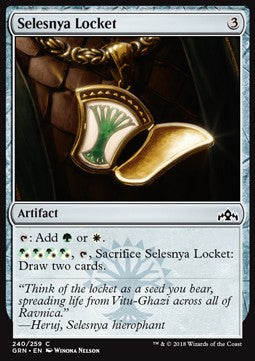 Selesnya Locket⁣ - Guilds of Ravnica⁣ (Common)⁣ [240]