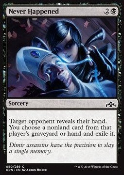 Never Happened⁣ - Guilds of Ravnica⁣ (Common)⁣ [80]