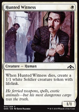Hunted Witness⁣ - Guilds of Ravnica⁣ (Common)⁣ [15]
